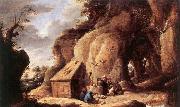 TENIERS, David the Younger The Temptation of St Anthony after oil